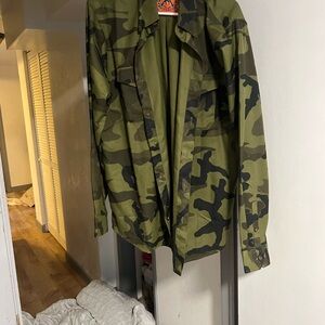 Men's Dixxon Camouflage button up
